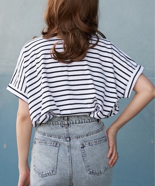 tシャツ 後ろ裾タックプルオーバー レディース LEPSIM tシャツ 裾タックプルオーバー 138471 レディース