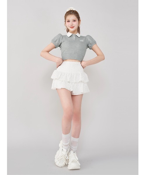 Darich♡DRCHバイカラーポロシャツ DRCHバイカラーポロシャツ（その他トップス）｜Darich