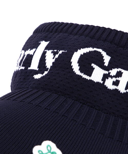 PEARLY GATES - PEARLYGATES ニットサンバイザー、ネックウォーマー PEARLY GATES サンバイザー 「PEARLY GATES」サマーニットUV