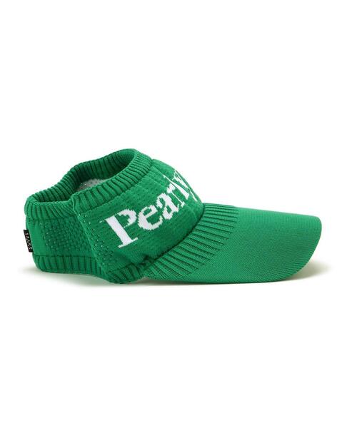 PEARLY GATES　サンバイザー　新品 新品】パーリーゲイツ サンバイザー ライトグリーン×グレー