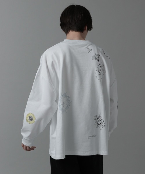「HARE」 スウェットカットソー SMALL ホワイト系その他 メンズ