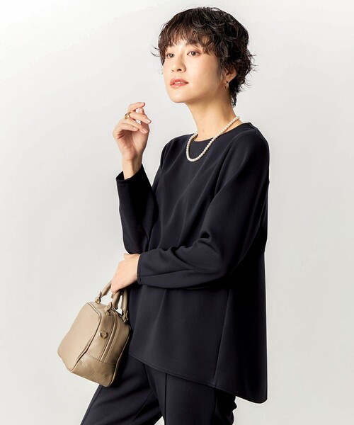 「NOLLEY'S Sophi」 長袖カットソー 38 ネイビー レディース