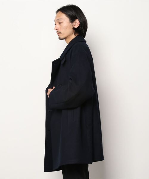 BEAMS（ビームス） ピーコート SMALL ネイビー メンズ : ZOZOTOWN