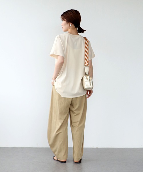 パンツ yoshi94 benine 9 / ウールツイル2タックスラックス