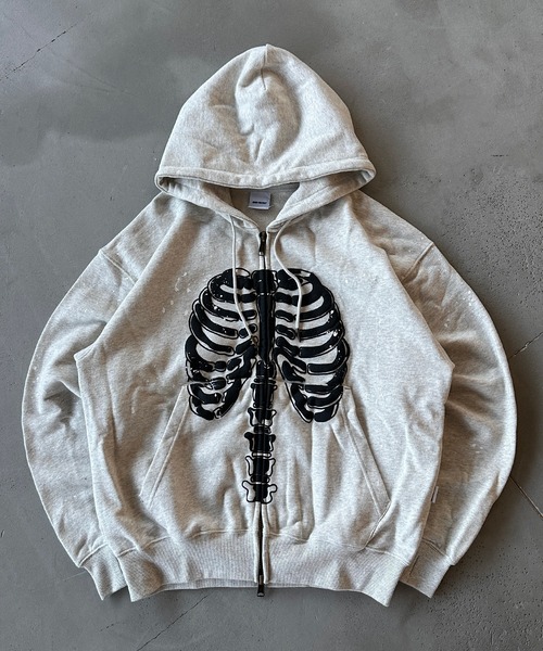 WISH FOR EVER 「WISH EVER」 ジップアップパーカー SMALL