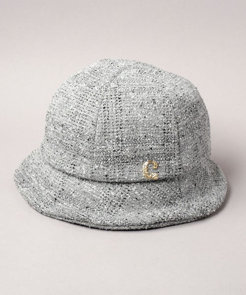 「CA4LA」 ハット ONESIZE ブラック レディース_画像6