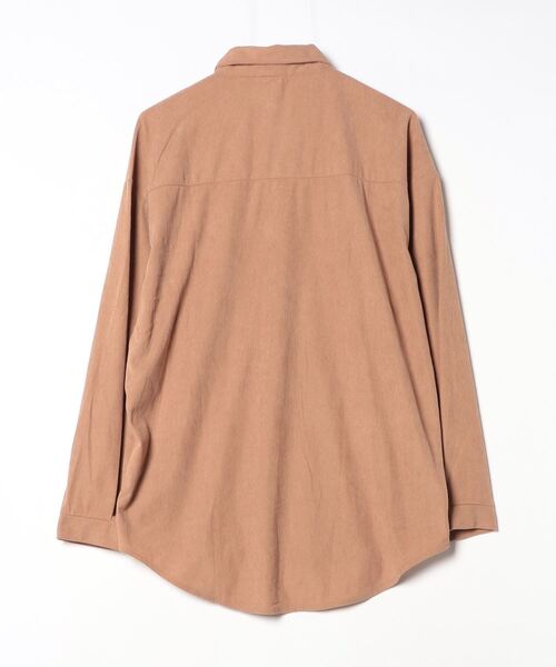 「Riff」 長袖シャツ X-LARGE キャメル レディース
