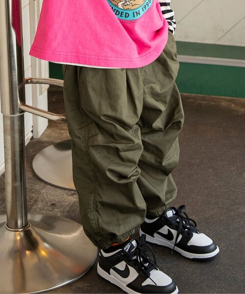 BREEZE パンツ B NEWJACK パラシュートパンツ キッズ 子供服