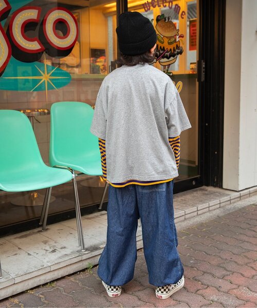 BREEZE パンツ B NEWJACK パラシュートパンツ キッズ 子供服