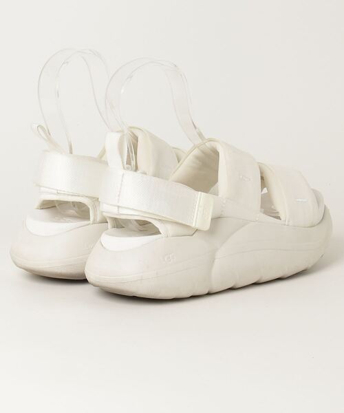 「UGG」 フラットサンダル 23.5cm ホワイト レディース_画像2