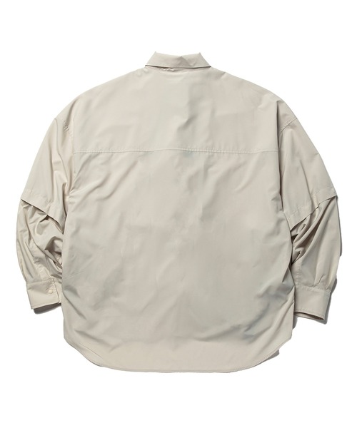 meanswhile シャツ Feather Smooth Snap SH メンズ : ZOZOTOWN Yahoo