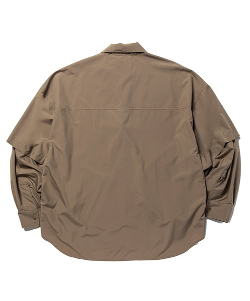 meanswhile シャツ Feather Smooth Snap SH メンズ : ZOZOTOWN Yahoo