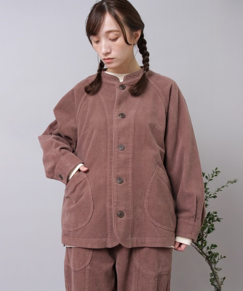 URCH RNA ジャケット ノーカラージャケット J2155 コーデュロイの丸