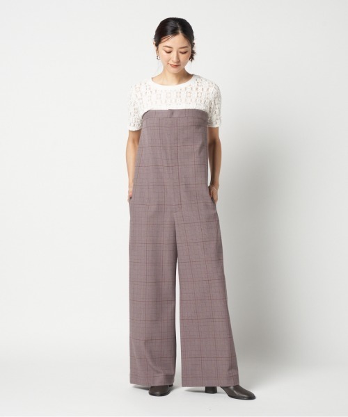 HELIOPOLE（エリオポール） パンツ JUMP SUITS(BARE TOP) レディース