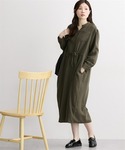 マタニティ 「マタニティ」ビエラ起毛袖ロールア...の詳細画像5