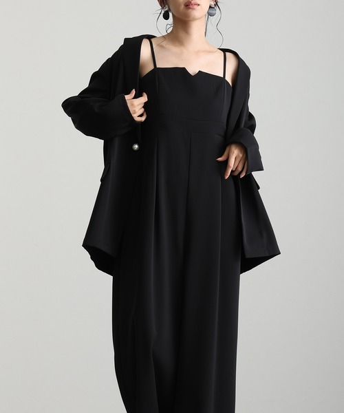 atlo（アトロ） パンツドレス オールインワンパーティードレス結婚式