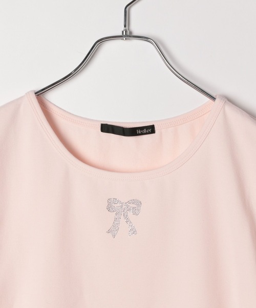 「Heather」 半袖Tシャツ FREE ピンク レディース_画像3