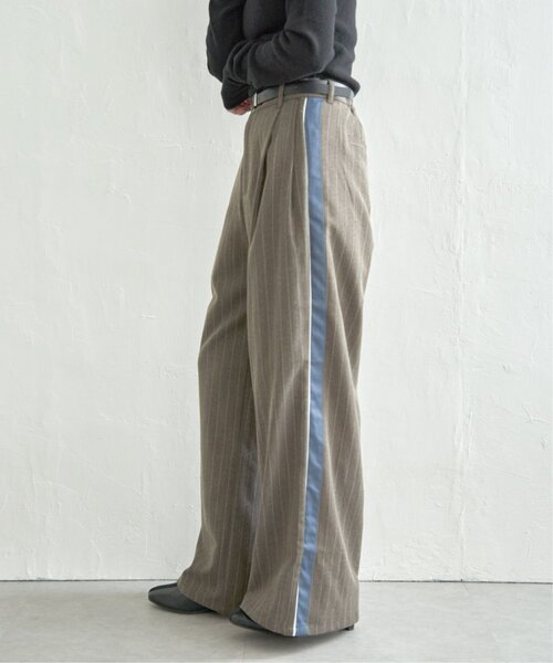 notch. スラックス パンツ ライン入りパンツ レディース : ZOZOTOWN