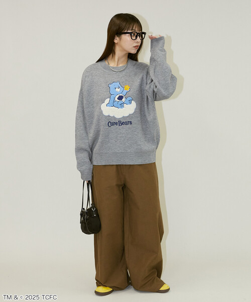PUBLUX（パブリュクス） ニット セーター CareBears(TM)/ケアベア(TM