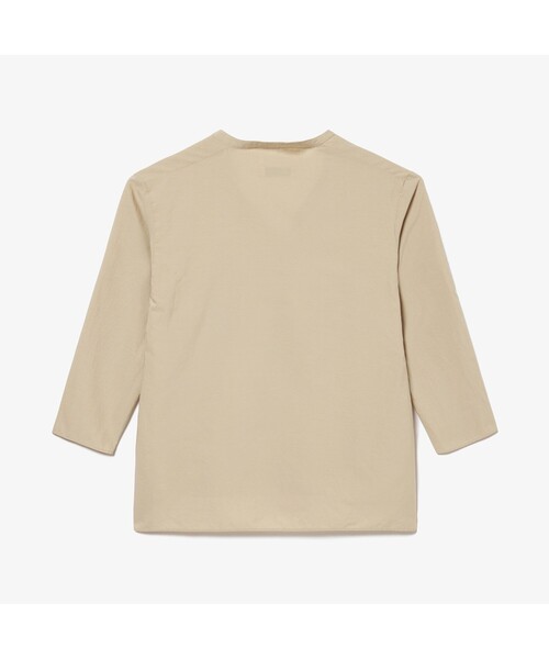 LACOSTE（ラコステ） 7分袖ブラウス 36 ベージュ レディース 