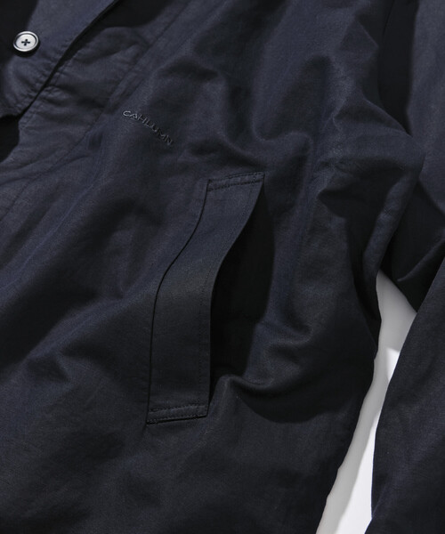 CAHLUMN（カウラム） ステンカラーコート コート Cotton Linen