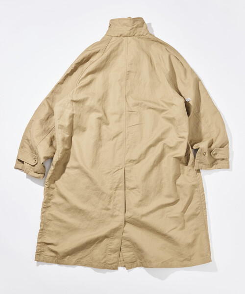 CAHLUMN（カウラム） ステンカラーコート コート Cotton Linen