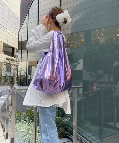 BAGGU（バグゥ） エコバッグ 「」メタリックSTANDARD : ZOZOTOWN Yahoo