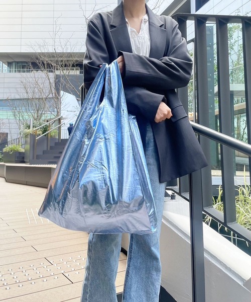 BAGGU（バグゥ） エコバッグ 「」メタリックSTANDARD : ZOZOTOWN Yahoo