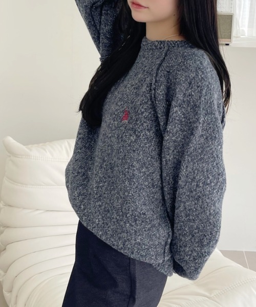 「U.S. POLO ASSN.」 長袖ニット L ブラック レディース_画像4