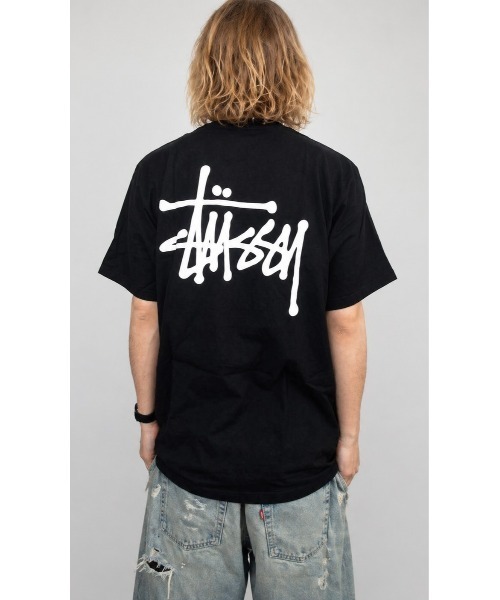 STUSSY（ステューシー） tシャツ BASIC LOGO HALF T-SHIRTS ロゴ 半袖