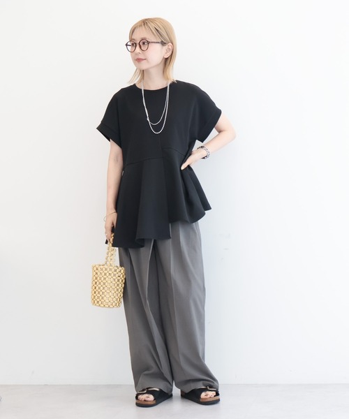 AMERICAN HOLIC（アメリカンホリック） tシャツ 半袖 アシンメトリー