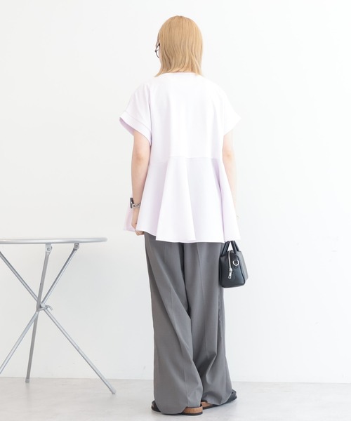 AMERICAN HOLIC（アメリカンホリック） tシャツ 半袖 アシンメトリー