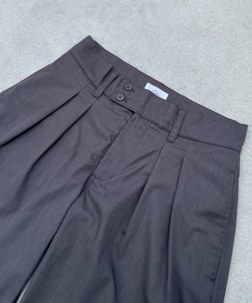 「CAMPHOR WOOD」 スラックス LARGE オフホワイト メンズ_画像8