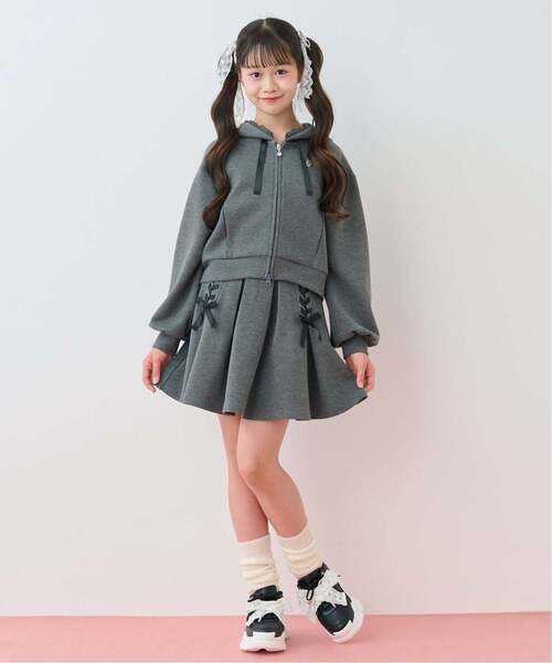 mezzo piano Junior（メゾピアノ ジュニア） セットアップ フード口
