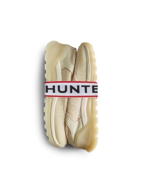 「HUNTER」 ローカットスニーカー UK3 ブラック×ブラック レディース (4/8)