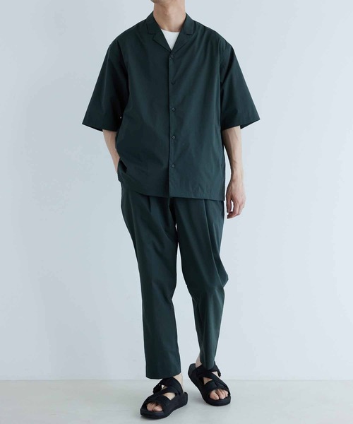 ADAM ET ROPE 開襟シャツ ADAM ET ROPE' シャツ ブラウス 【TOOLIGHT】TC オープンカラー