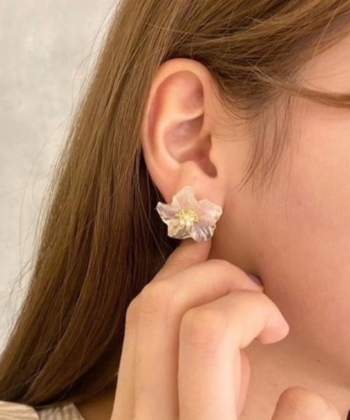 flower（ファッション） ピアス フラワージュエルピアス