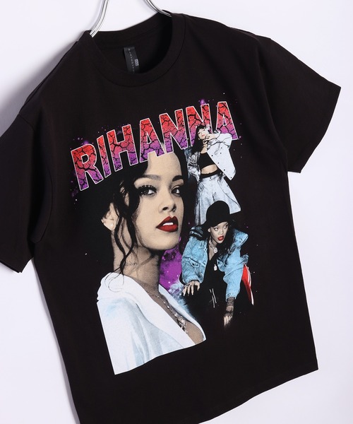 tシャツ ROCKOFF ミュージシャン ショート丈 ロックTシャツ 半袖 プリント レディース セール】ROCKOFF ミュージシャン ショート丈 ロックTシャツ 半袖