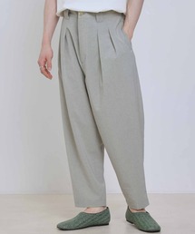 スラックス ワイド テーパード アンクルパンツ / 速乾 / 冷感 / イージーケア / ユニセックス メンズ｜ZOZOTOWN Yahoo!店