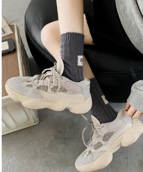 ALMO 靴下 かかとロゴソックス(BQ) レディース : ZOZOTOWN Yahoo!店