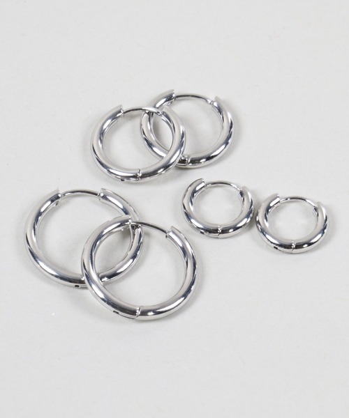 SPINNS（スピンズ） ピアス シルバーミニフープピアス/シンプル