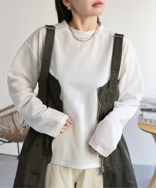 ap retro tシャツ クルーネックシアートップス レディース