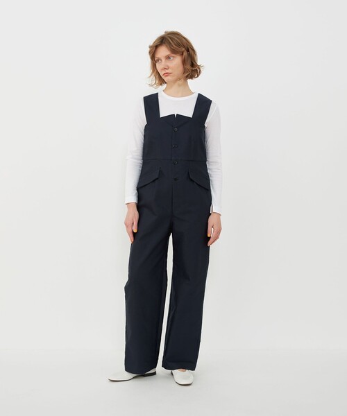 GALERIE VIE サロペット オーバーオール ギザモールスキン