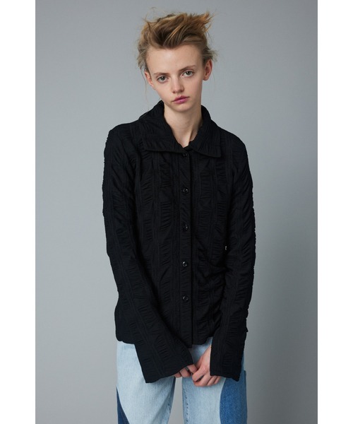 tシャツ Cut jacquard shirt レディース