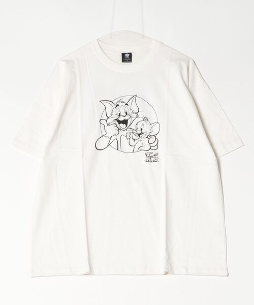 tuki. Big T-shirt tシャツ L tシャツ TOM＆JERRY big t-shirt トムとジェリー ビッグTシャツ unisex