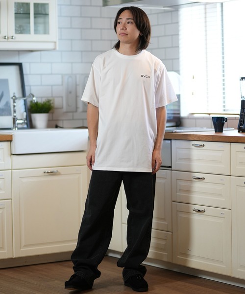 RVCA - RVCA ムラサキスポーツ別注　水陸両用　ラッシュガード　長袖　Mサイズ　白 RVCA/ルーカ ラッシュガード 長袖 ジップアップパーカー バック