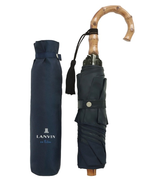 LANVIN en Bleu 折りたたみ傘 「WEB限定」遮光 晴雨兼用