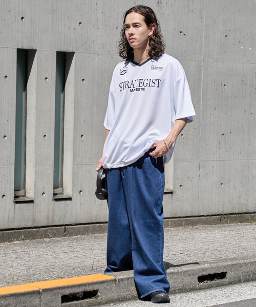 WEGO tシャツ WEGO/ドロストゲームシャツプルオーバー メンズ