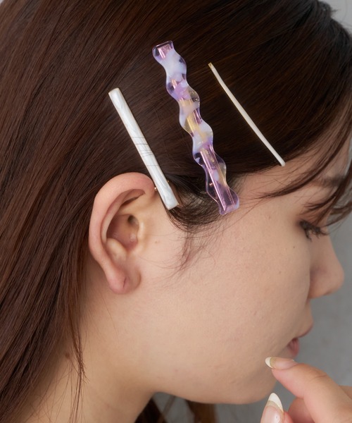 BIRTHDAY BAR（バースデイバー） ヘアピン ニュアンスヘアクリップ