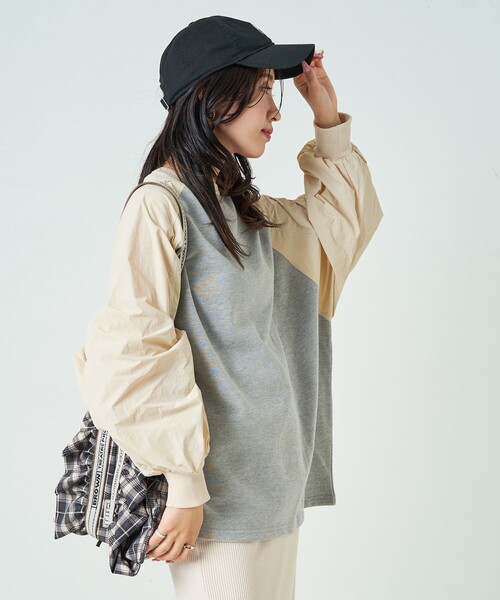 美品✨エンフォルド スウェット ドッキング プルオーバー レイヤード トレーナー 2025年最新】ENFOLD レディース トレーナー・スウェットの人気